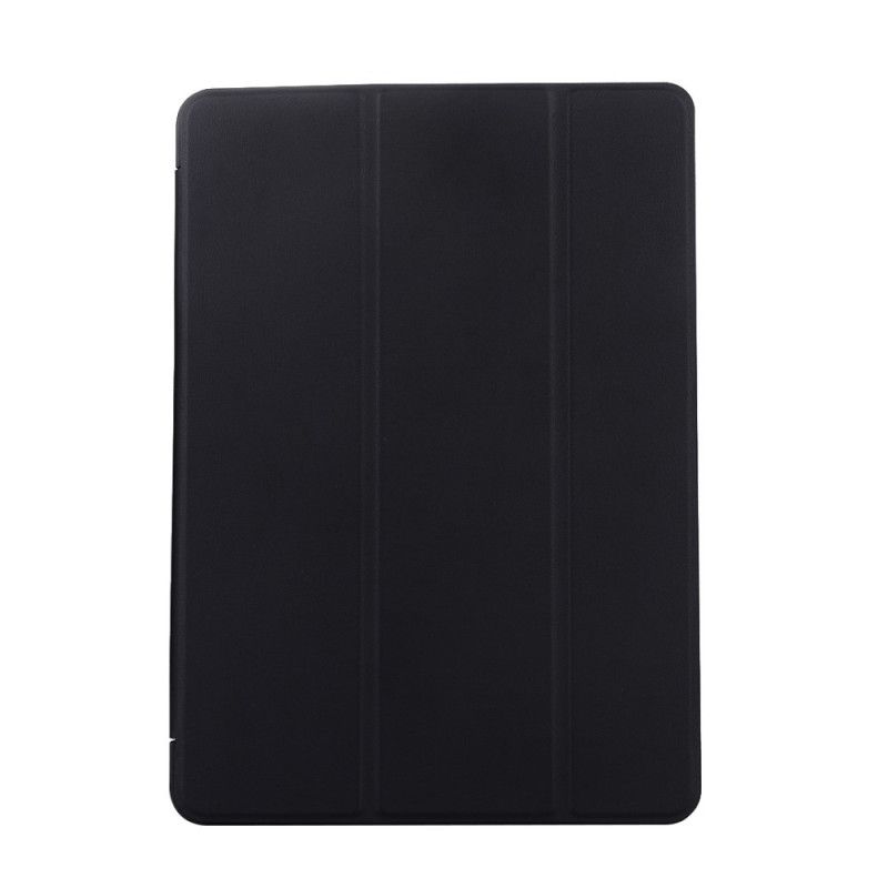 Inteligentne Etui iPad 10.2" (2019) (2020) Czerwony Czarny Silikonowa Imitacja Skóry