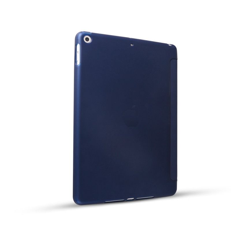 Inteligentne Etui iPad 10.2" (2019) (2020) Czerwony Czarny Ze Sztucznej Skóry Origami