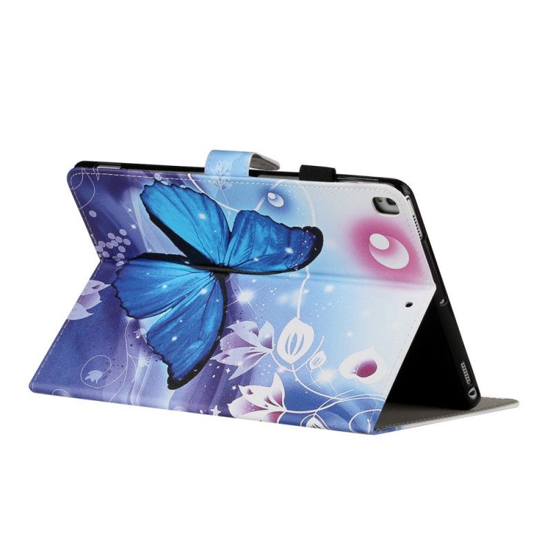 Skórzany Futerał iPad 10.2" (2019) (2020) Etui na Telefon Magiczny Motyl