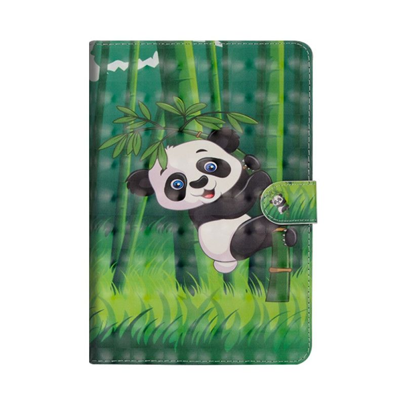 Skórzany Futerał iPad 10.2" (2019) (2020) Etui na Telefon Panda