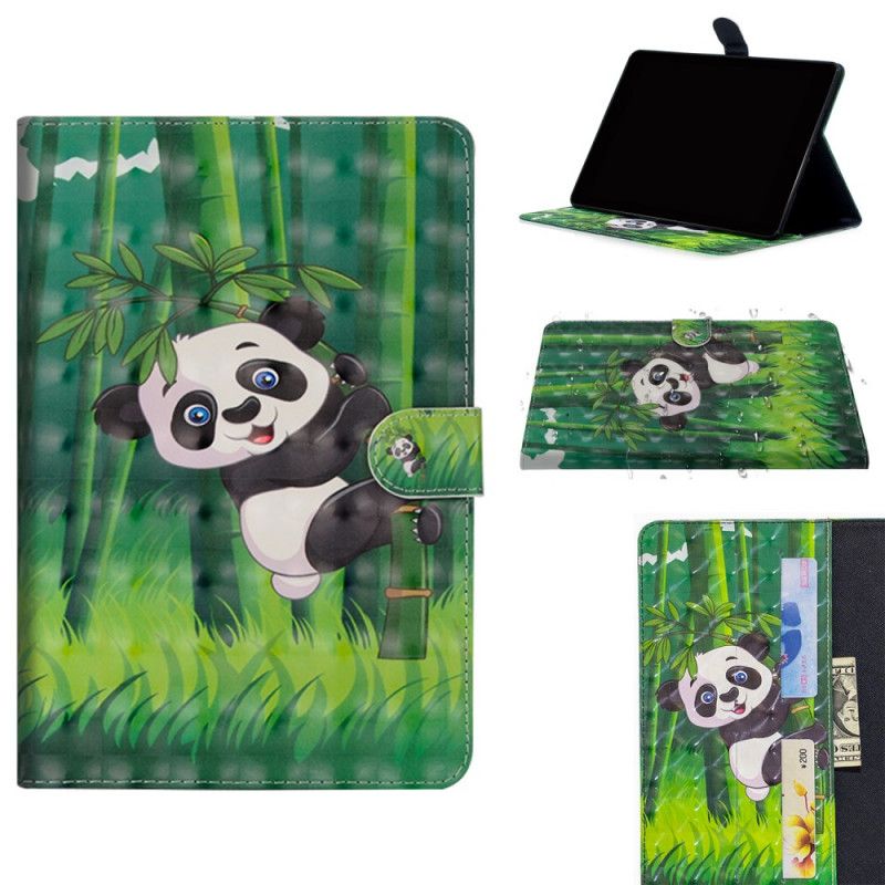 Skórzany Futerał iPad 10.2" (2019) (2020) Etui na Telefon Panda