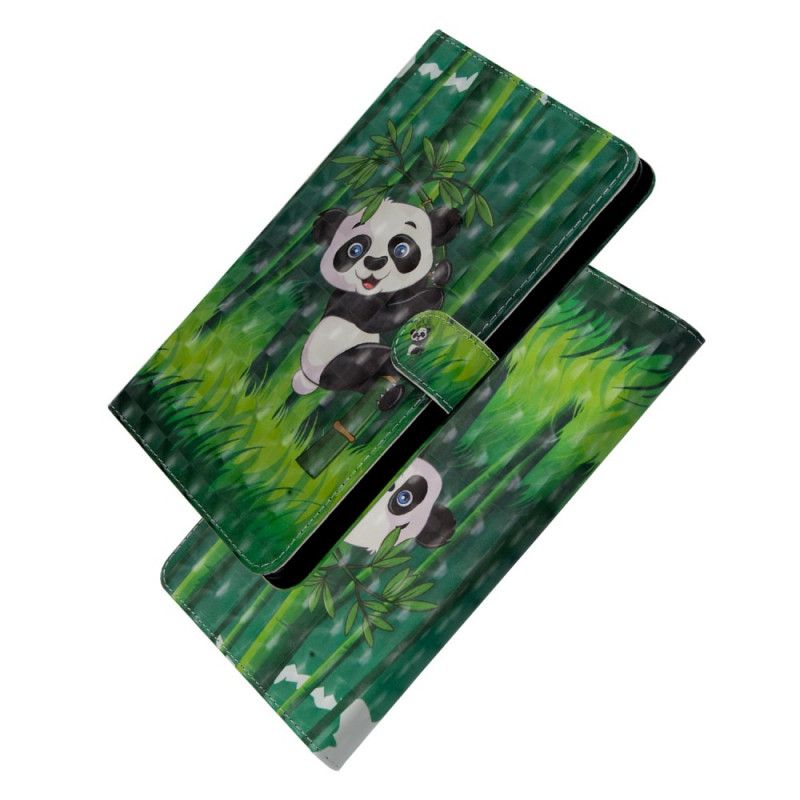 Skórzany Futerał iPad 10.2" (2019) (2020) Etui na Telefon Panda