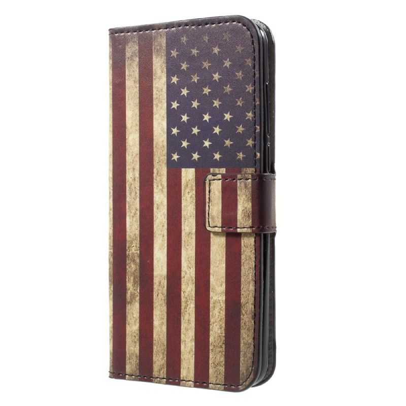 Etui Folio Honor 9 Flaga Usa Etui Ochronne