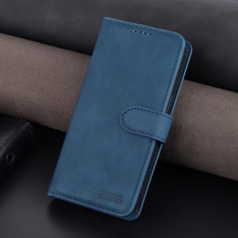 Etui Folio Oppo Reno 6 5g Azns Efekt Skóry Couture Etui Ochronne