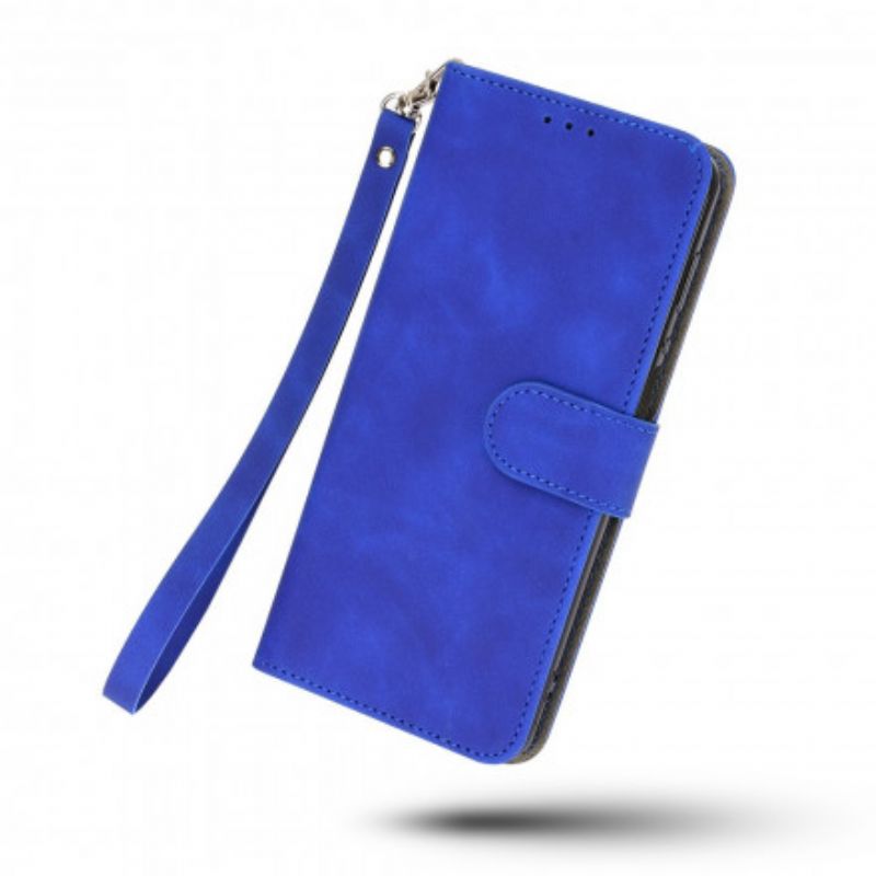 Etui Folio Oppo Reno 6 5g Dotyk Skóry Etui Ochronne