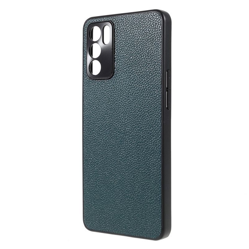 Etui Oppo Reno 6 5g Oryginalna Skóra Litchi