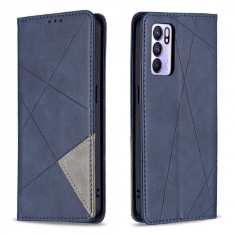 Flip Kotelot Oppo Reno 6 5g Styl Artysty Etui Ochronne