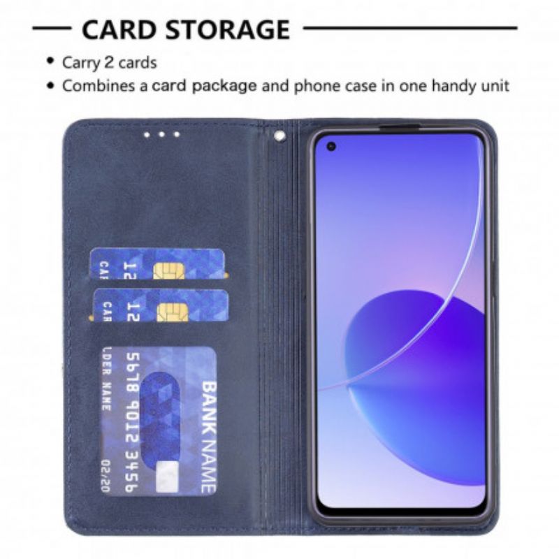 Flip Kotelot Oppo Reno 6 5g Styl Artysty Etui Ochronne