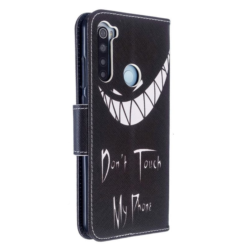 Etui Folio Xiaomi Redmi Note 8T Diabelski Telefon Etui Ochronne