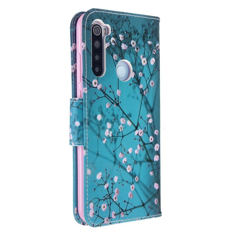 Etui Folio Xiaomi Redmi Note 8T Kwitnące Drzewo Etui Ochronne