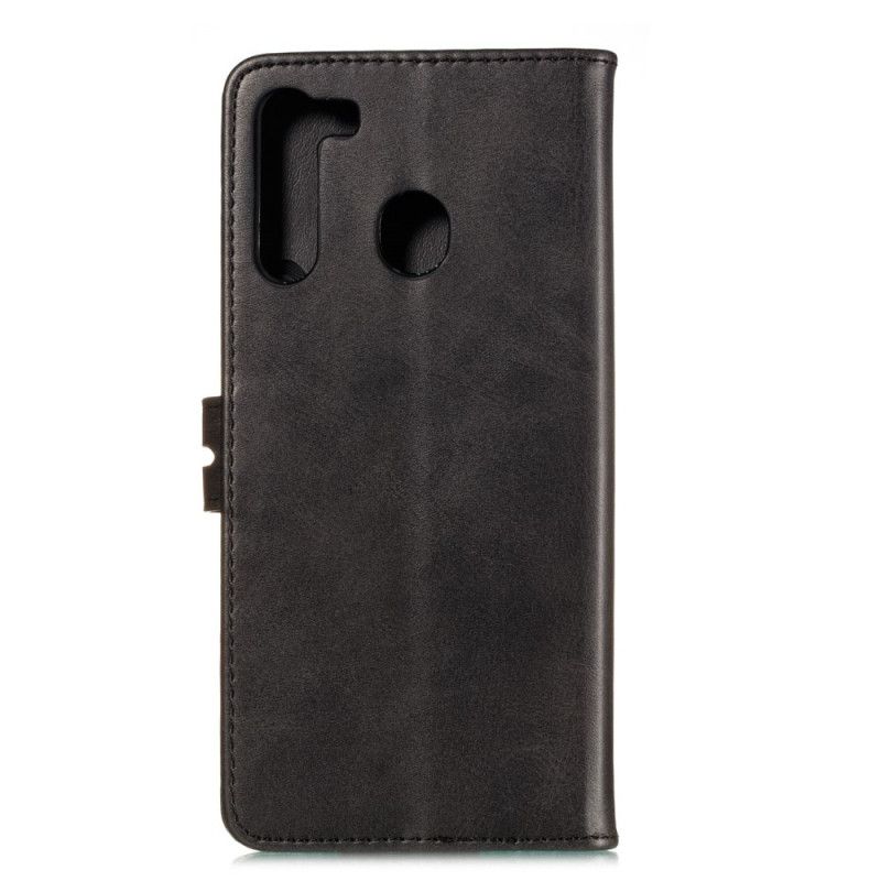 Etui Folio Xiaomi Redmi Note 8T Szary Czarny Kociak Etui Ochronne