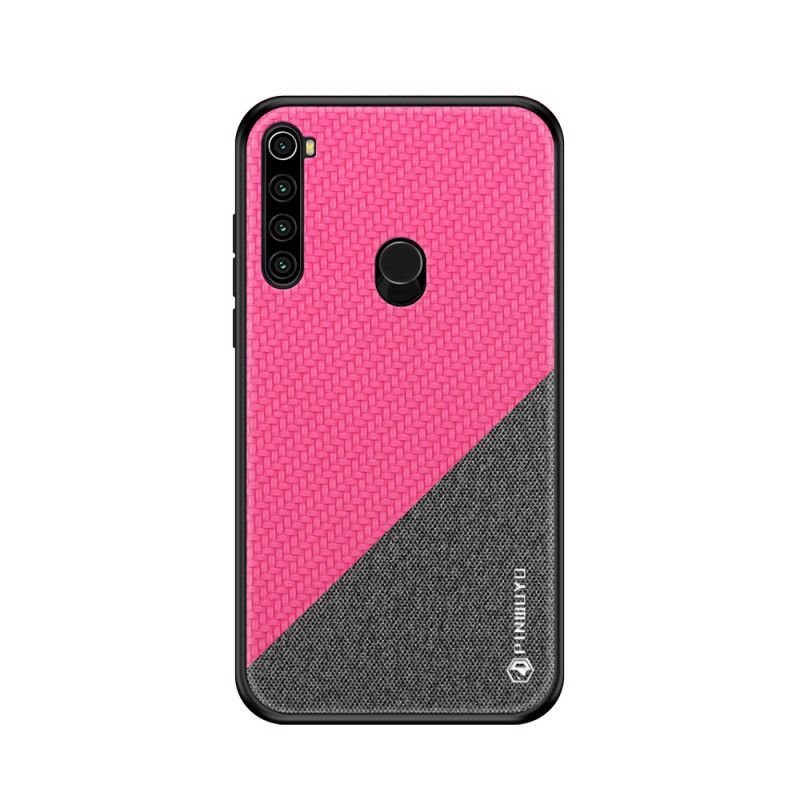 Etui Xiaomi Redmi Note 8T Magenta Czarny Pinwuyo Seria Honorowa Etui Ochronne