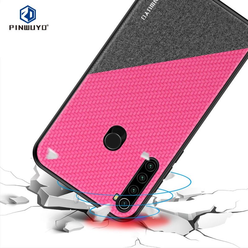 Etui Xiaomi Redmi Note 8T Magenta Czarny Pinwuyo Seria Honorowa Etui Ochronne