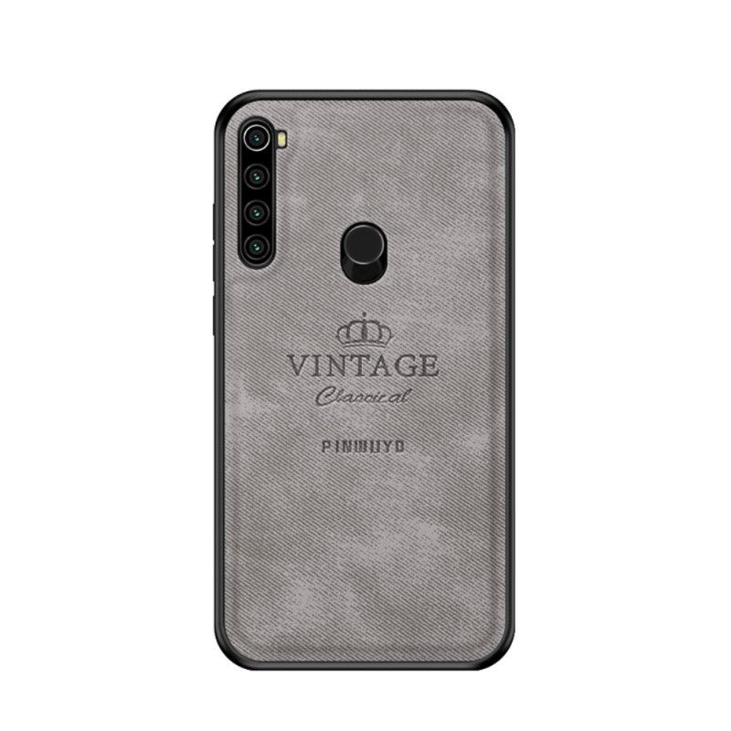 Etui Xiaomi Redmi Note 8T Szary Czarny Honorowy Rocznik Pinwuyo Etui Ochronne