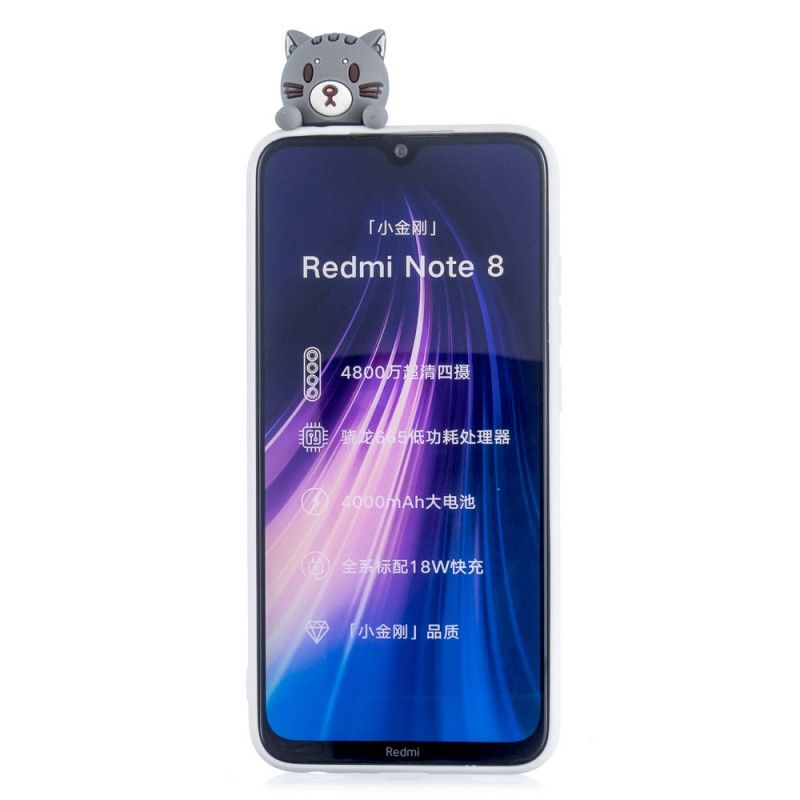 Etui Xiaomi Redmi Note 8T Urocza Cipka 3D