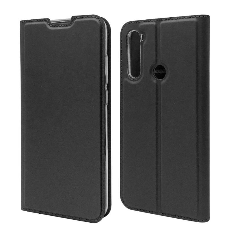 Flip Kotelot Xiaomi Redmi Note 8T Granatowy Czarny Zapięcie Magnetyczne