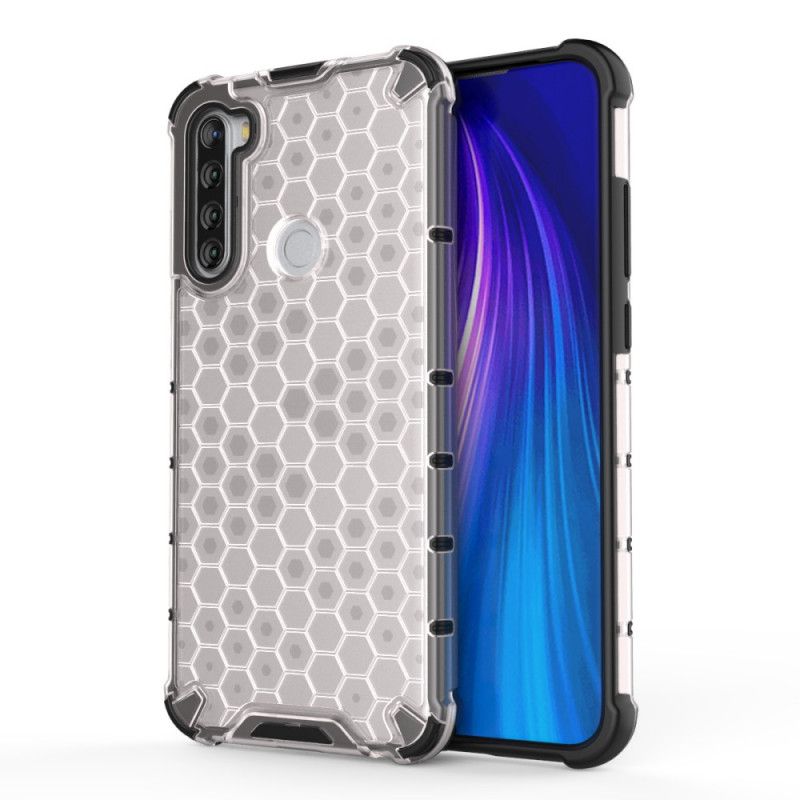 Futerały Xiaomi Redmi Note 8T Biały Czarny Etui na Telefon Styl Plastra Miodu