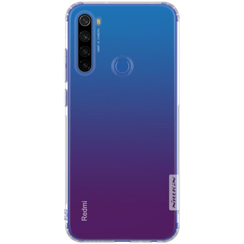 Futerały Xiaomi Redmi Note 8T Szary Przezroczysty Nillkin