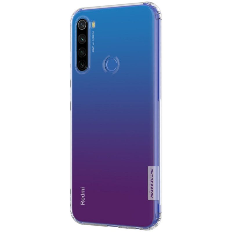 Futerały Xiaomi Redmi Note 8T Szary Przezroczysty Nillkin