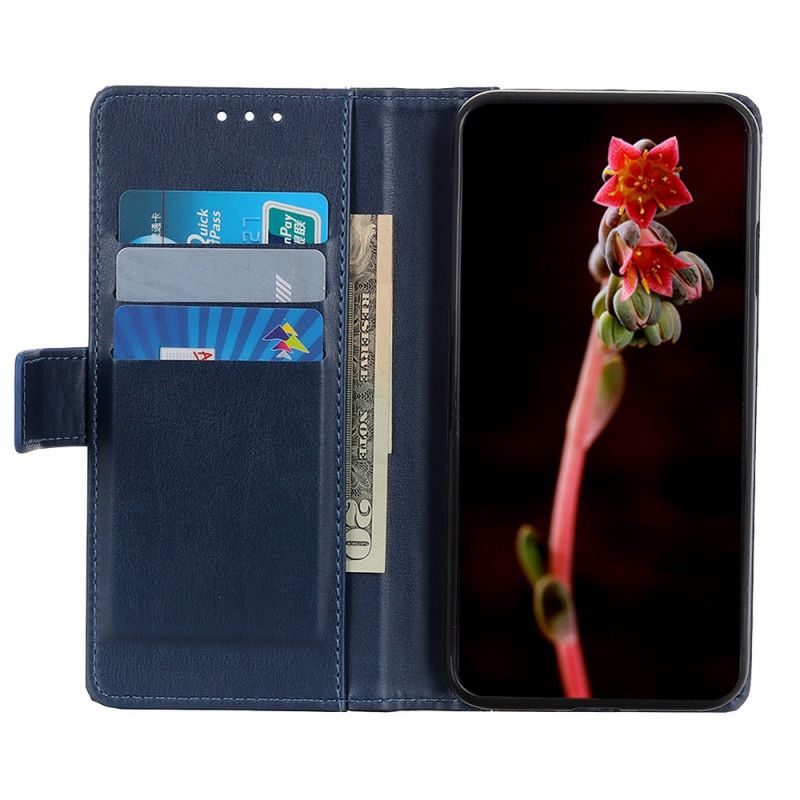 Obudowa Xiaomi Redmi Note 8T Czarny Styl Dwoiny Skóry