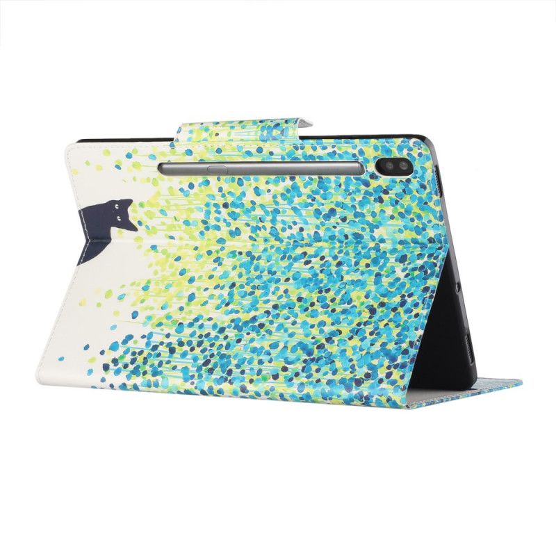 Etui Folio Samsung Galaxy Tab S7 Czarny Kot