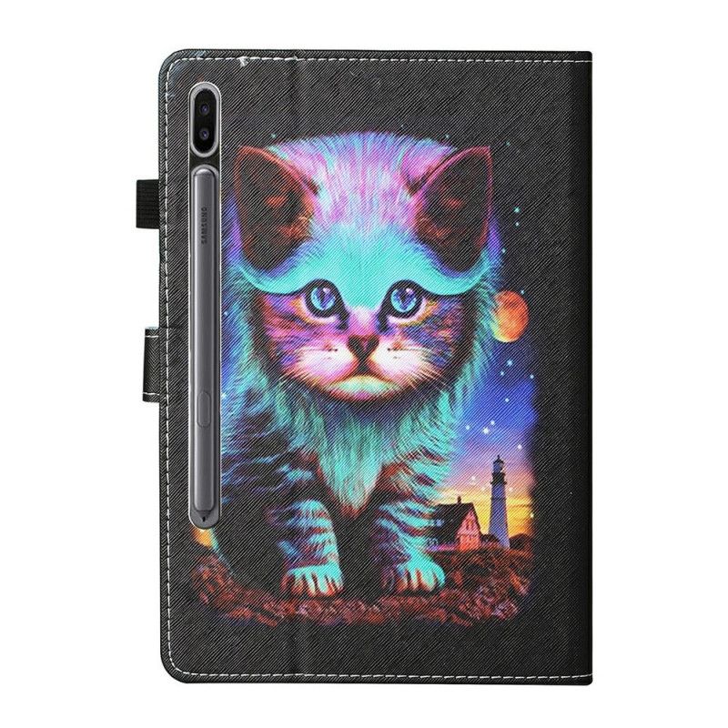 Etui Folio Samsung Galaxy Tab S7 Elektryczny Kat Etui Ochronne