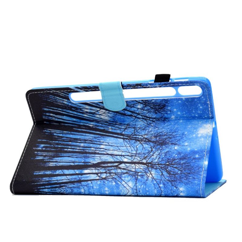 Etui Folio Samsung Galaxy Tab S7 Nocny Las Etui Ochronne