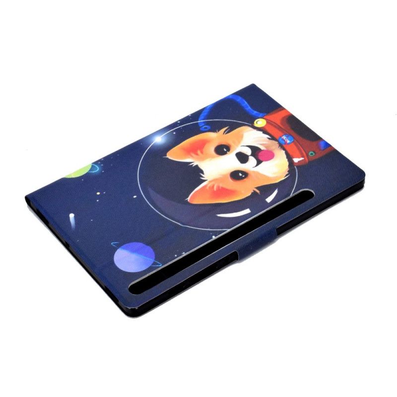 Etui Folio Samsung Galaxy Tab S7 Pies Kosmiczny Etui Ochronne