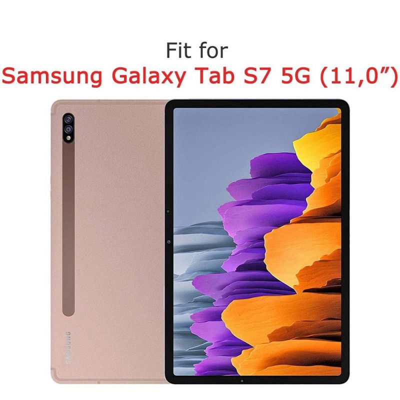 Etui Samsung Galaxy Tab S7 Przezroczysty Matowy Etui Ochronne