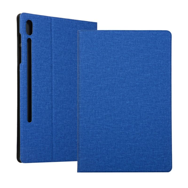 Etui Samsung Galaxy Tab S7 Szary Czarny Tkanina Etui Ochronne