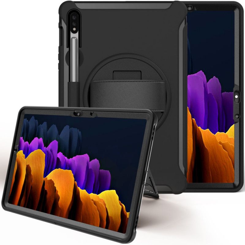 Etui Samsung Galaxy Tab S7 Szary Czarny Wielofunkcyjny Biznes