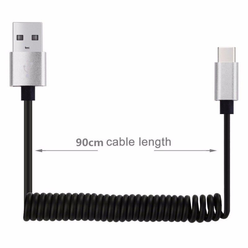 Kabel Do Ładowania Sprężyny Usb Na Usb C