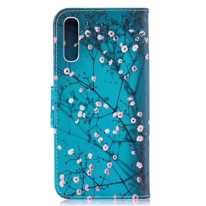 Etui Folio Samsung Galaxy A50 Kwitnące Drzewo Etui Ochronne