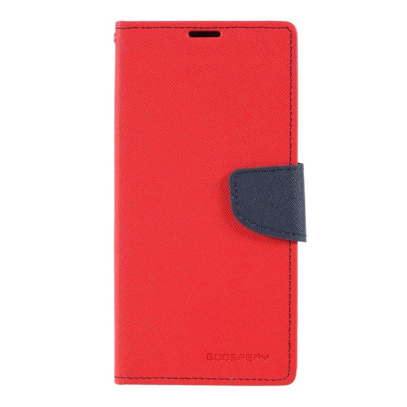 Etui Folio Samsung Galaxy A50 Magenta Czerwony Dwukolorowa Rtęć Etui Ochronne