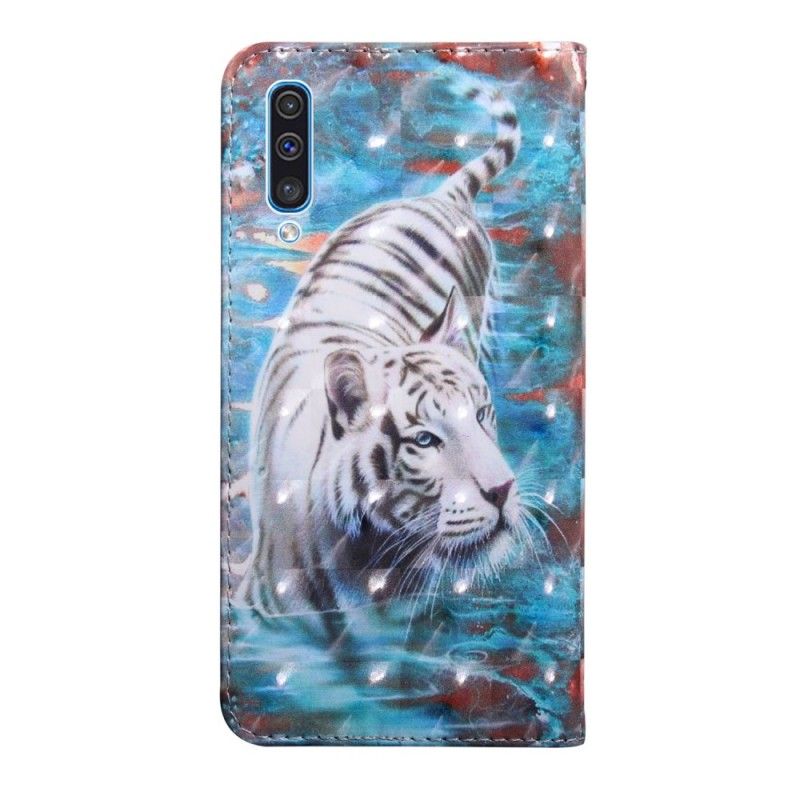 Etui Folio Samsung Galaxy A50 Tygrys W Wodzie Etui Ochronne