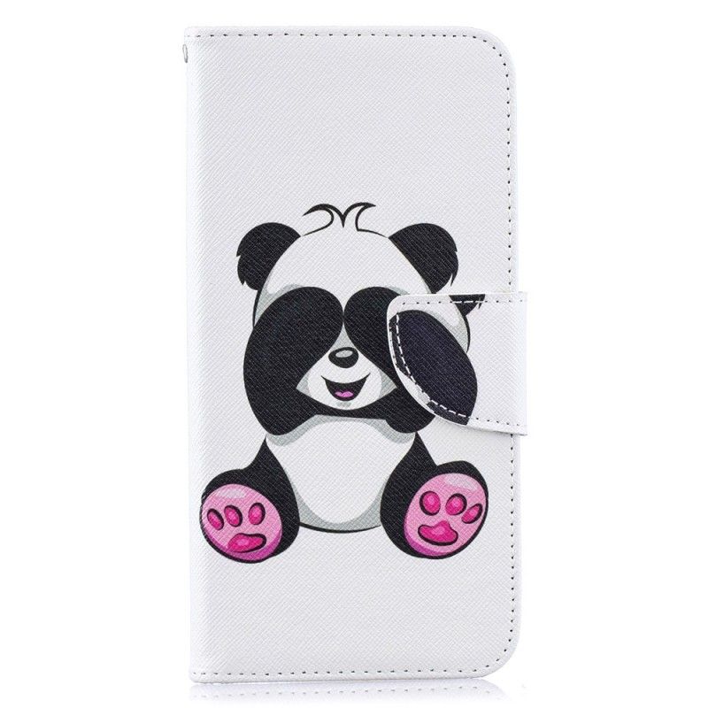 Etui Folio Samsung Galaxy A50 Zabawna Panda