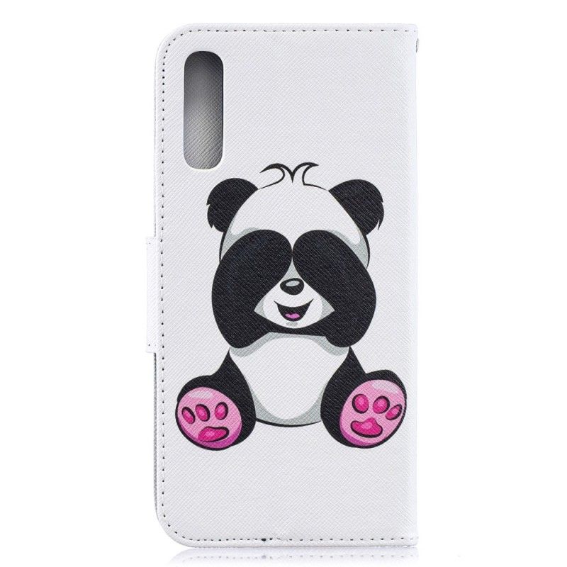 Etui Folio Samsung Galaxy A50 Zabawna Panda