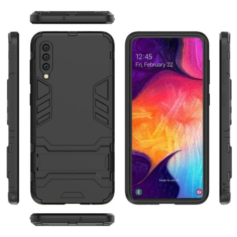 Etui Samsung Galaxy A50 Czerwony Czarny Ultra Odporny Etui Ochronne