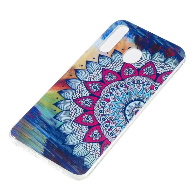 Etui Samsung Galaxy A50 Mandala W Kolorze Fluorescencyjnym