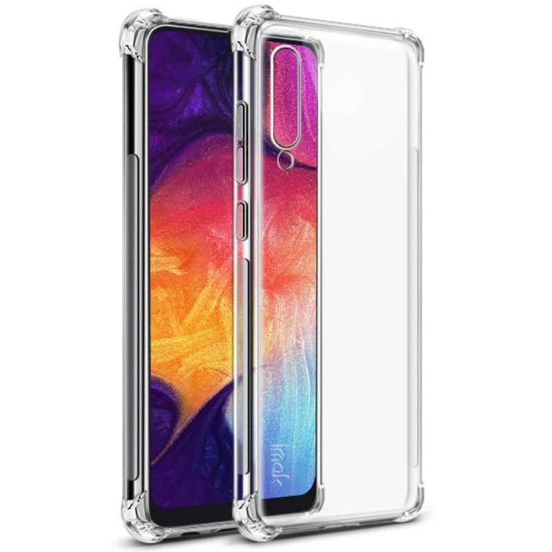 Futerały Samsung Galaxy A50 Przezroczysty Etui na Telefon Imak Czuje Się Na Skórze