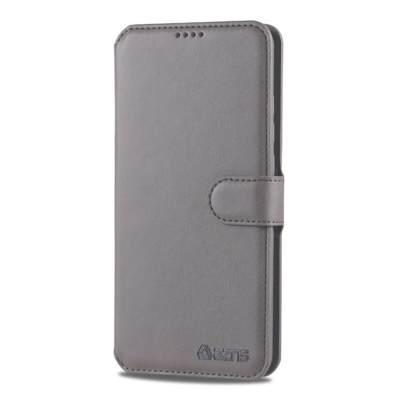 Etui Folio Samsung Galaxy A20e Czerwony Czarny Retro Azns