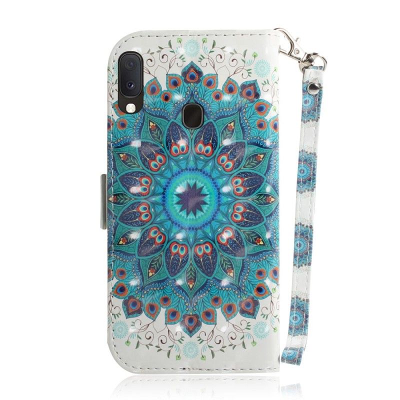 Etui Folio Samsung Galaxy A20e Mistrzowska Mandala Ze Stringami Etui Ochronne