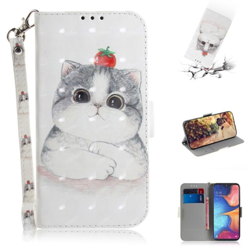 Etui Folio Samsung Galaxy A20e Pomidor Na Stringach Kat Etui Ochronne