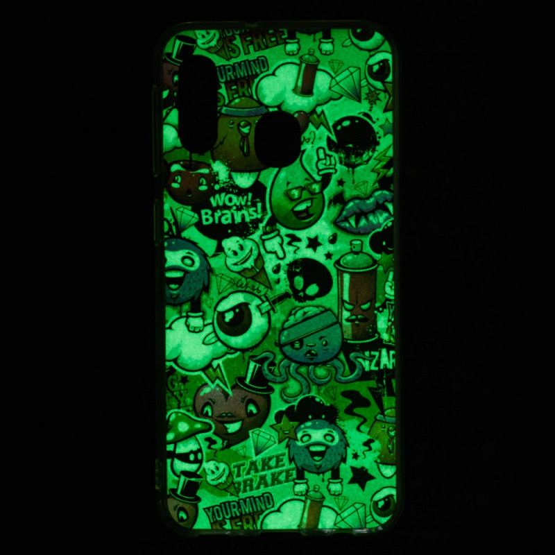 Etui Samsung Galaxy A20e Fluorescencyjne Szaleństwo