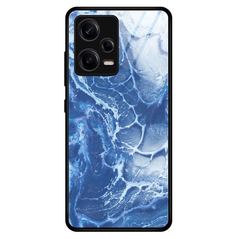 Etui do Poco X5 Pro 5G Szkło Hartowane W Kolorach Marmuru