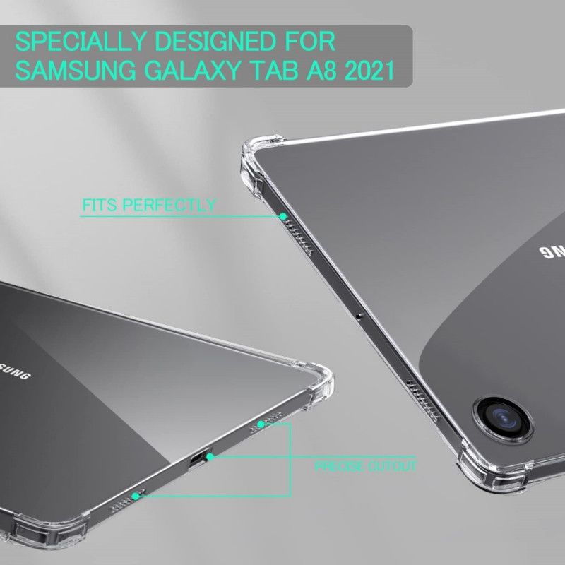 Etui Do Samsung Galaxy Tab A8 (2021) Przezroczysty Silikon