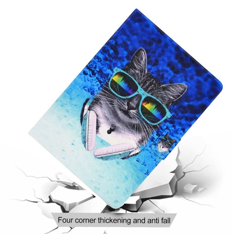 Etui Folio Do Samsung Galaxy Tab A8 (2021) Disco Cat