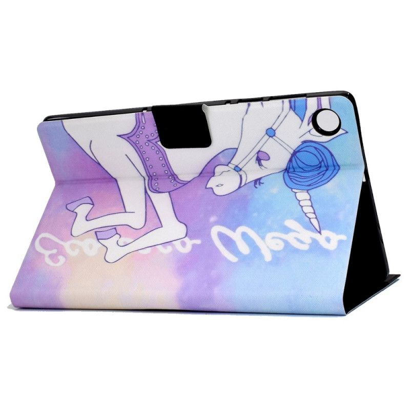 Etui Folio Do Samsung Galaxy Tab A8 (2021) Fantasy Jednorożec