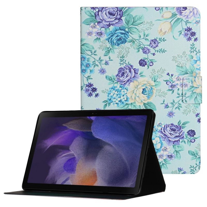 Etui Folio Do Samsung Galaxy Tab A8 (2021) Kwiaty Kwiaty Kwiaty