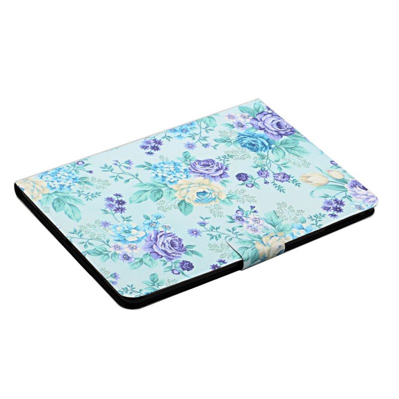 Etui Folio Do Samsung Galaxy Tab A8 (2021) Kwiaty Kwiaty Kwiaty